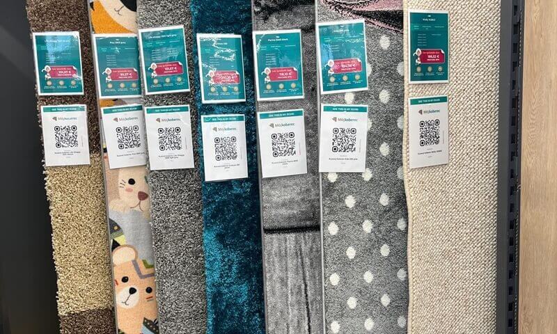QR vizualizace v mobilu